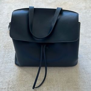 Mansur gavriel lady bag in navy calfskin